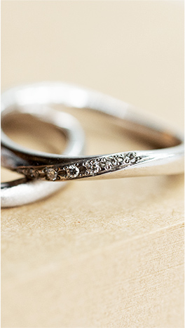 結婚指輪の写真
